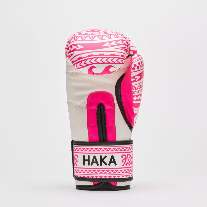 Leone Haka boxing gloves - white